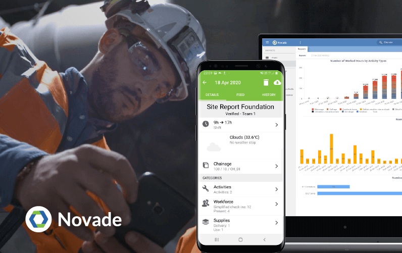 The New Novade Reports Offers Contactless Data Capture and Remote Field Productivity Monitoring