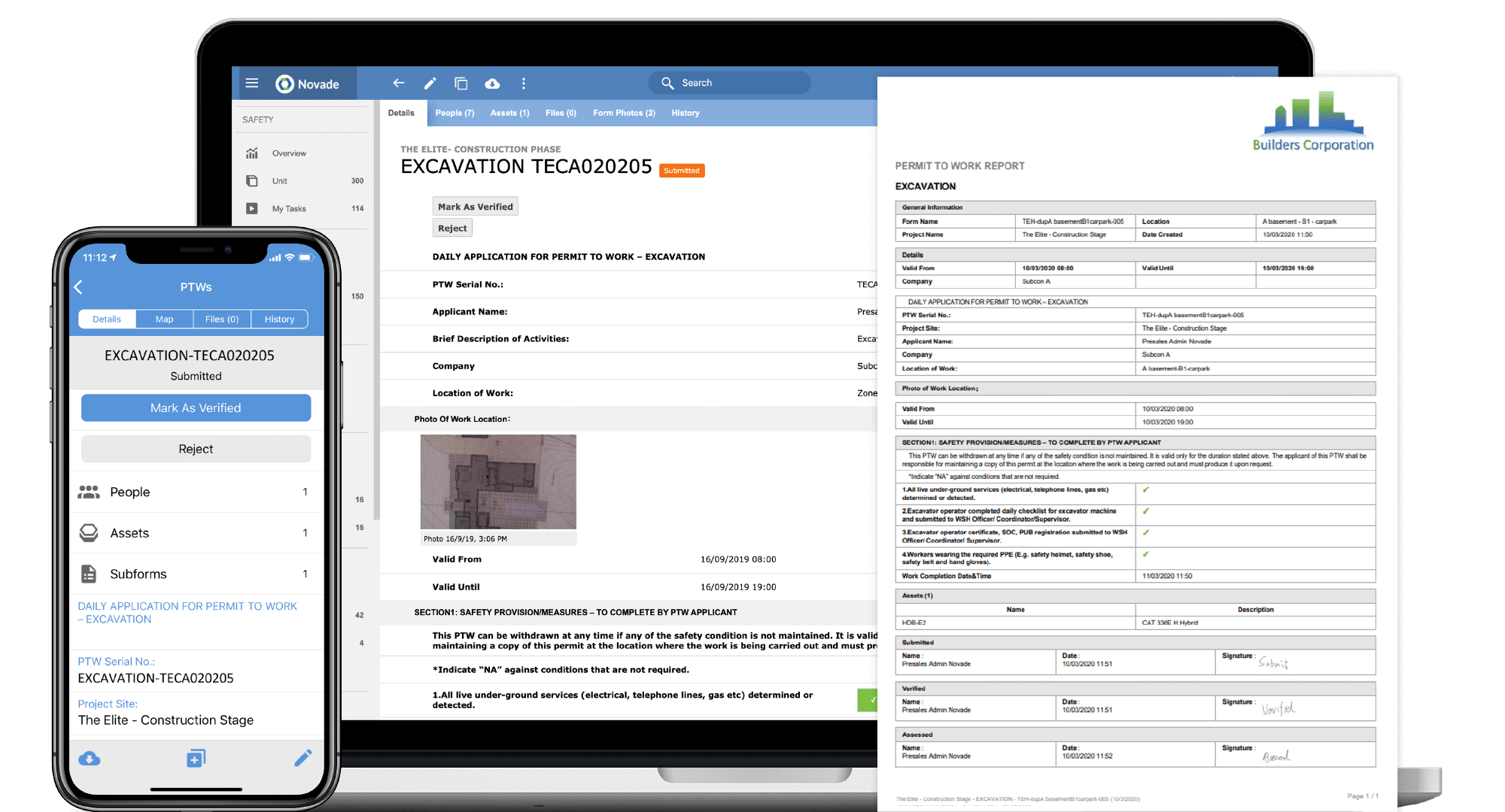 Novade-PTW-Screens_230518-01 construction health and safety software digital permits to work