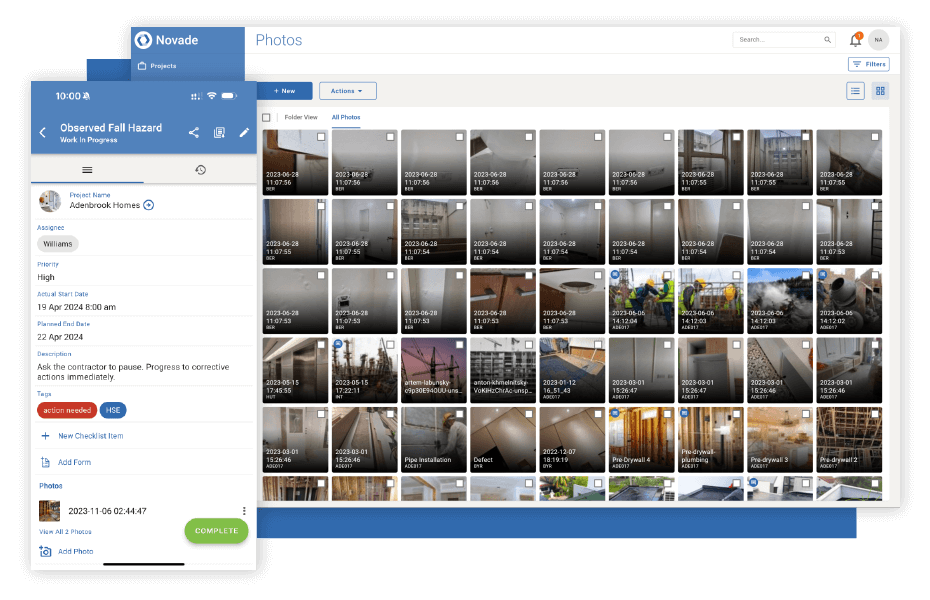 Keep your inspection records organised in one safety app